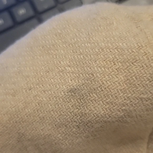 ZARA CROPPED WOOL BLEND DOUBLE BREASTED COAT - Picture 9 of 9